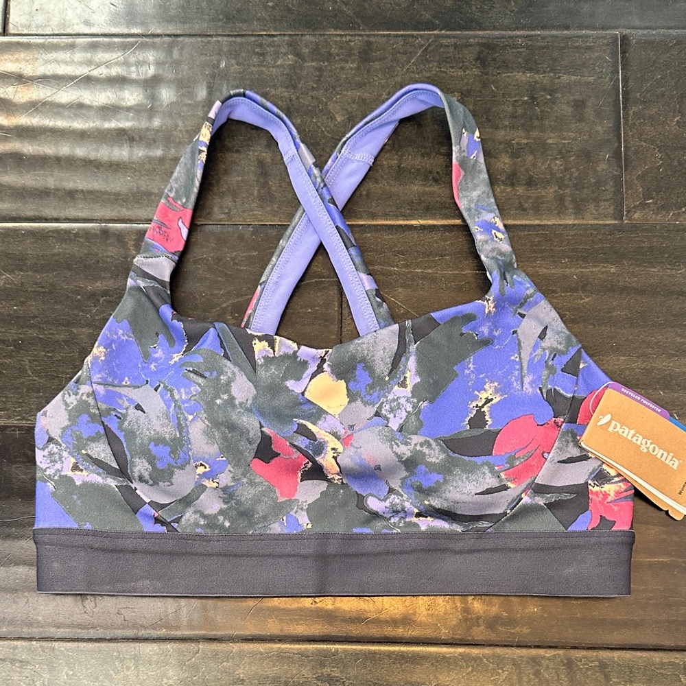 Patagonia Multicolor Cross-Back Sports Bra